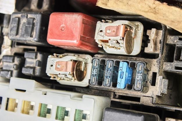 Where is the power window fuse located? 