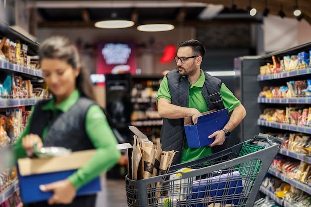 Where would cocoa powder be in the grocery store? 