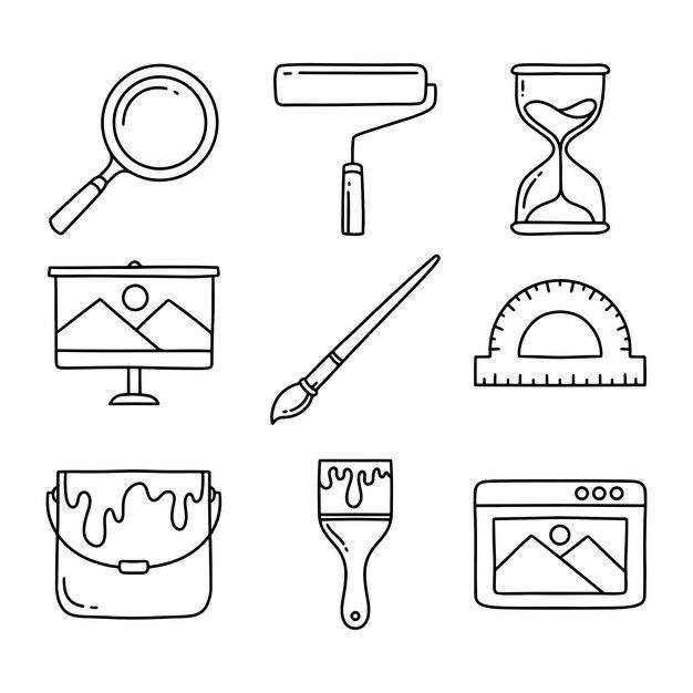 Which tool is used to draw a circle in computer? 