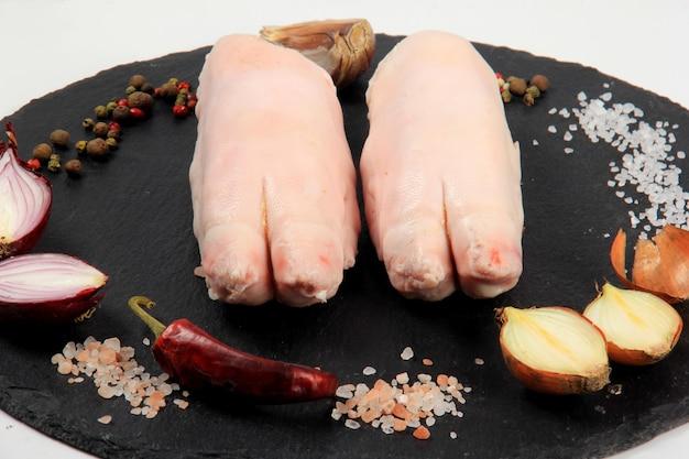 Who came up with pickled pigs feet? 