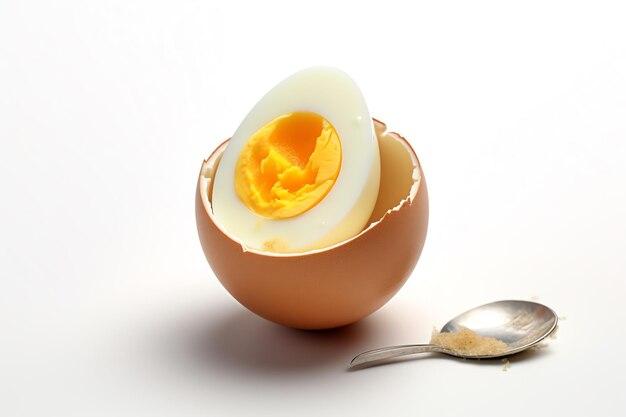 Why do my hard boiled eggs have brown spots? 