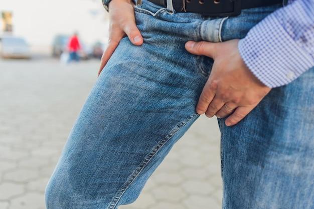 Why do my jeans bunch up in the crotch when I sit? 