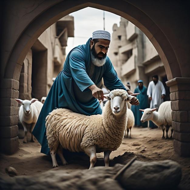 Why do shepherds pour oil on sheep? 