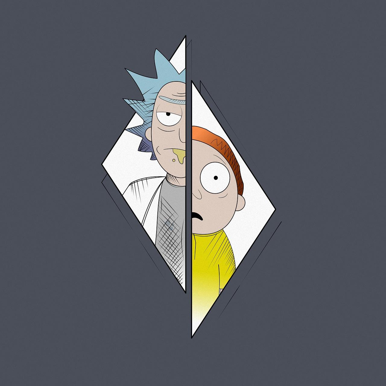 Why do they stutter in Rick and Morty? 