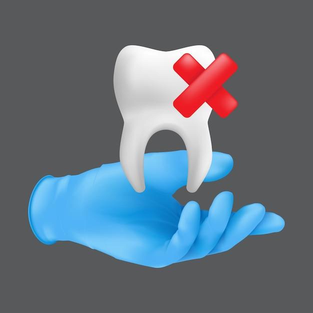 Why is my tooth extraction site GREY? 
