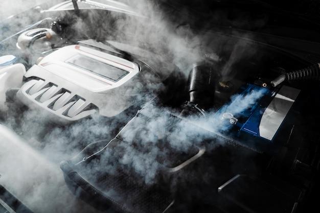 Why is steam coming out of my car vents? 