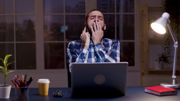 What does yawning during a conversation mean? 